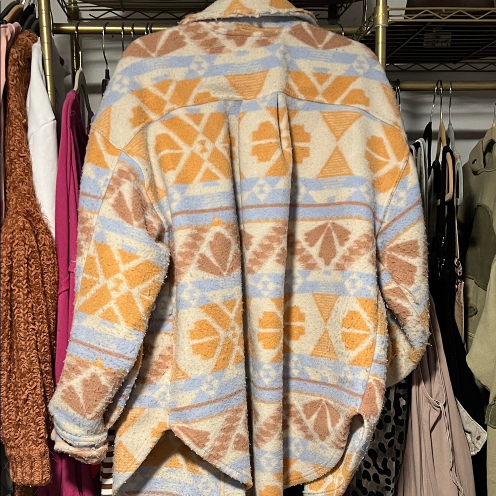 Free People Ruby Patterned Jacket - image 5